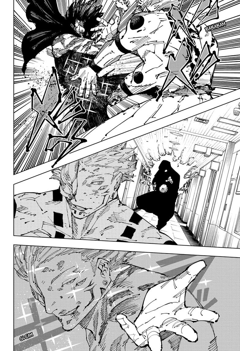 Jujutsu Kaisen Manga Chapter 253 page 8 - Inhuman Makyo Shinjuku Showdown, Part 25 scene