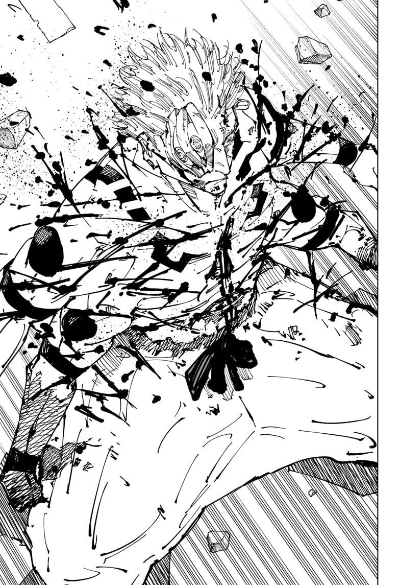 Jujutsu Kaisen Manga Chapter 254 page 9 - Inhuman Makyo Shinjuku Showdown, Part 26 scene