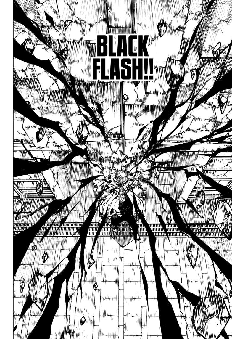 Jujutsu Kaisen Manga Chapter 256 page 18 - Inhuman Makyo Shinjuku Showdown, Part 28 scene