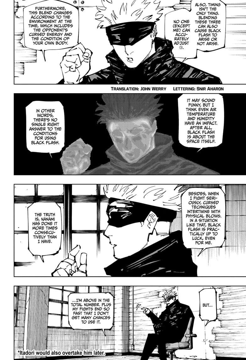 Jujutsu Kaisen Manga Chapter 256 page 2 - Inhuman Makyo Shinjuku Showdown, Part 28 scene