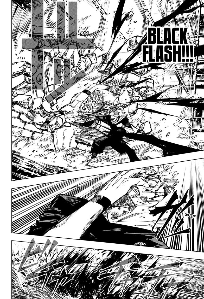 Jujutsu Kaisen Manga Chapter 257 page 16 - Inhuman Makyo Shinjuku Showdown, Part 29 scene