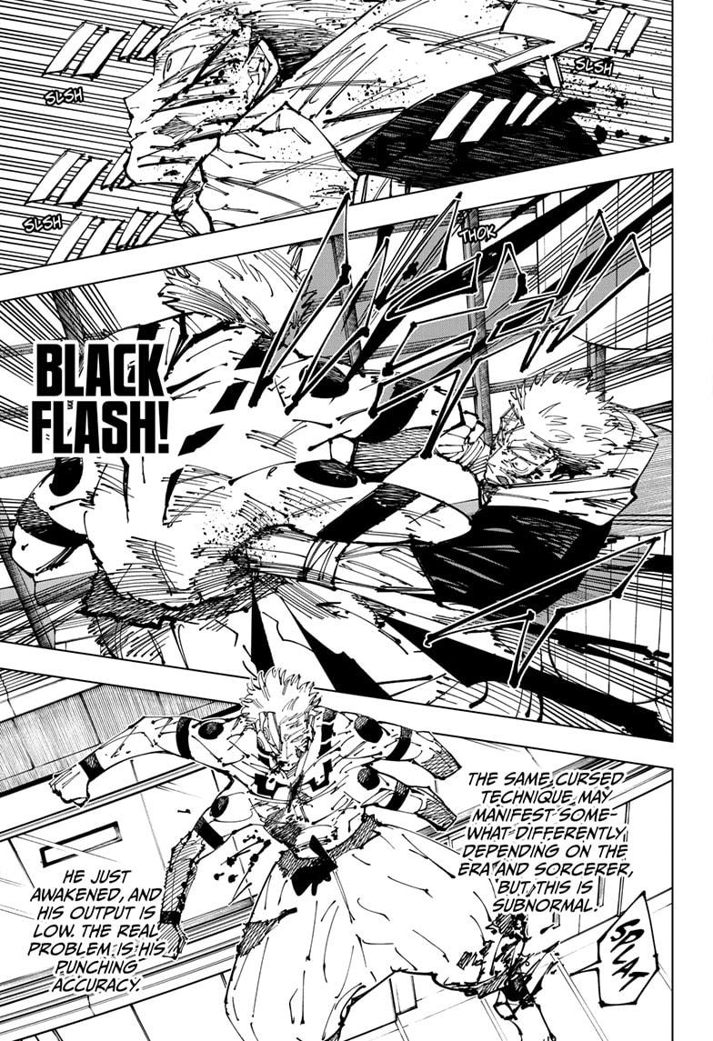 Jujutsu Kaisen Manga Chapter 257 page 9 - Inhuman Makyo Shinjuku Showdown, Part 29 scene