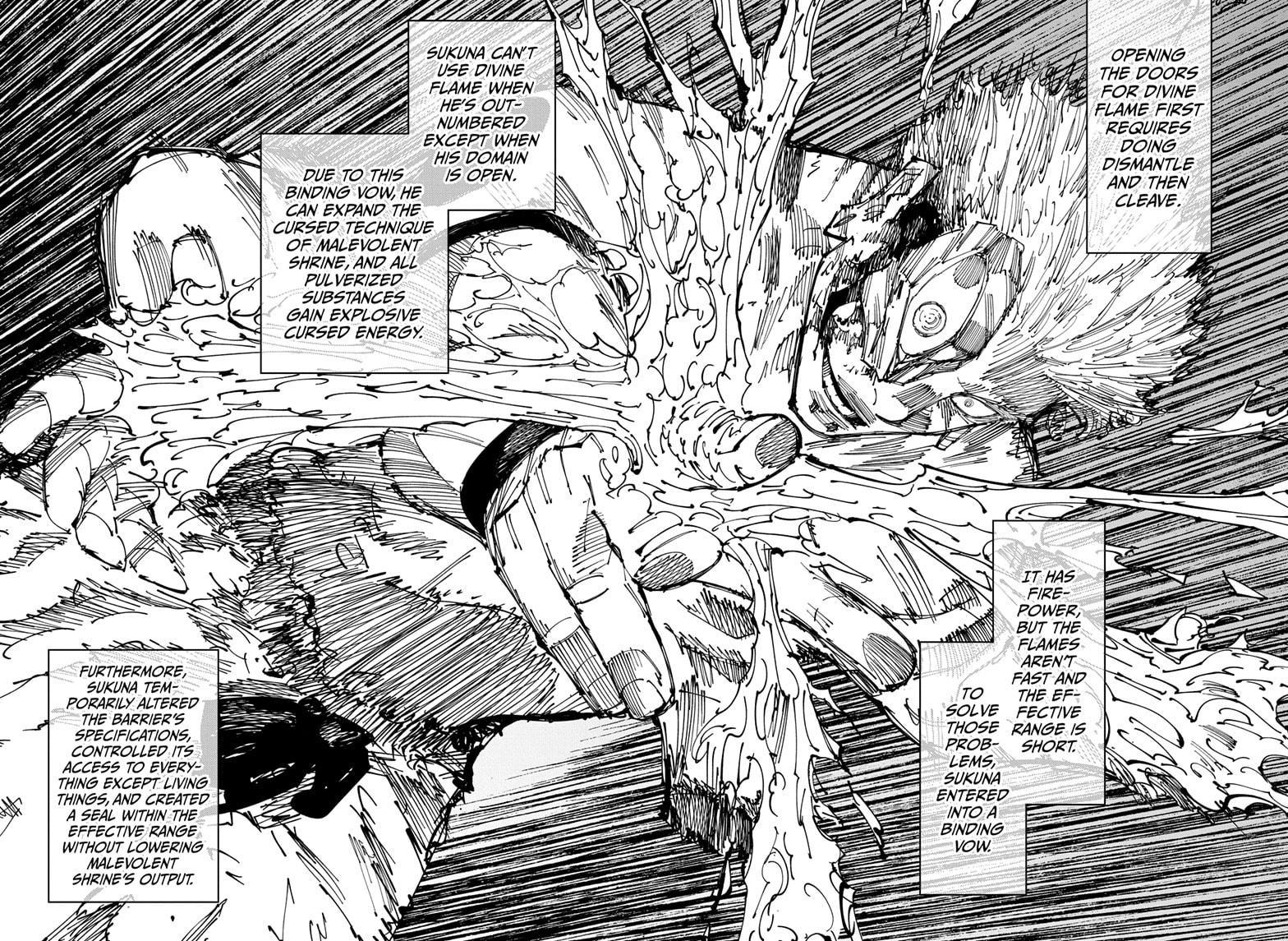 Jujutsu Kaisen Manga Chapter 259 page 2 - Inhuman Makyo Shinjuku Showdown, Part 31 scene