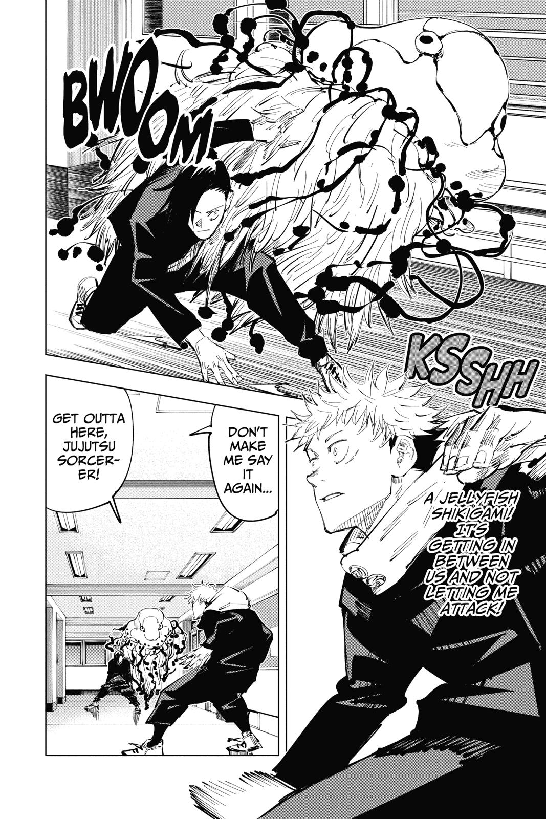 Jujutsu Kaisen Manga Chapter 26 page 11 - To You Someday scene
