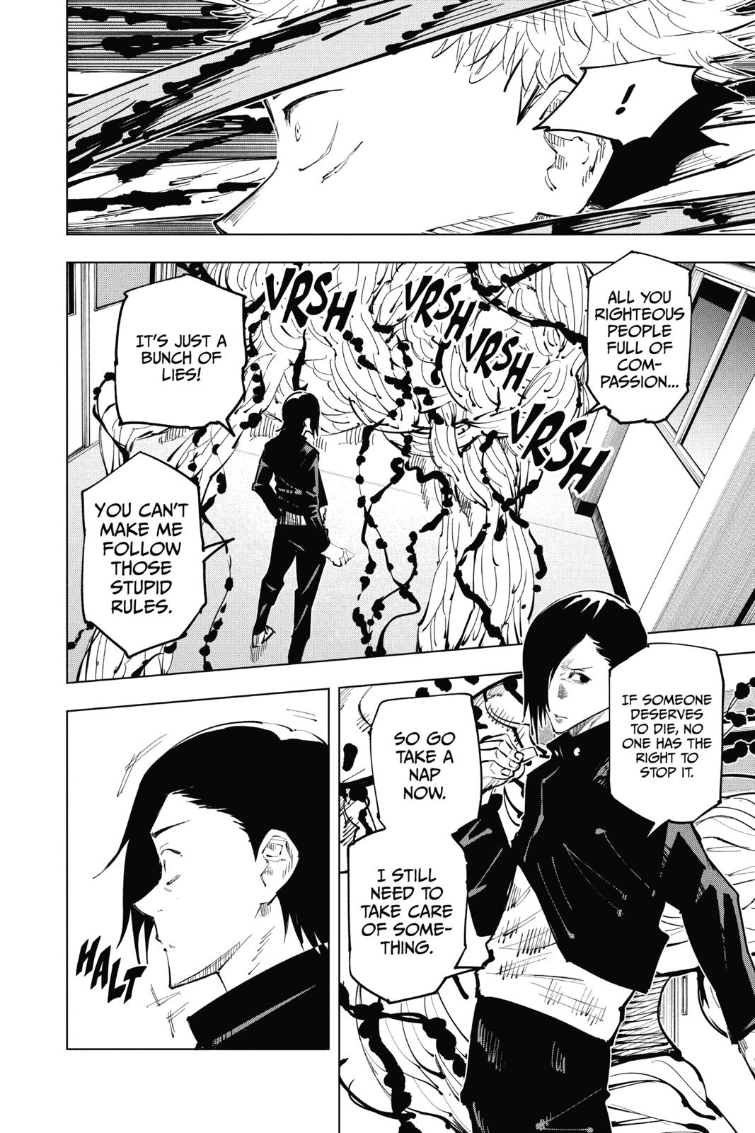 Jujutsu Kaisen Manga Chapter 26 page 13 - To You Someday scene