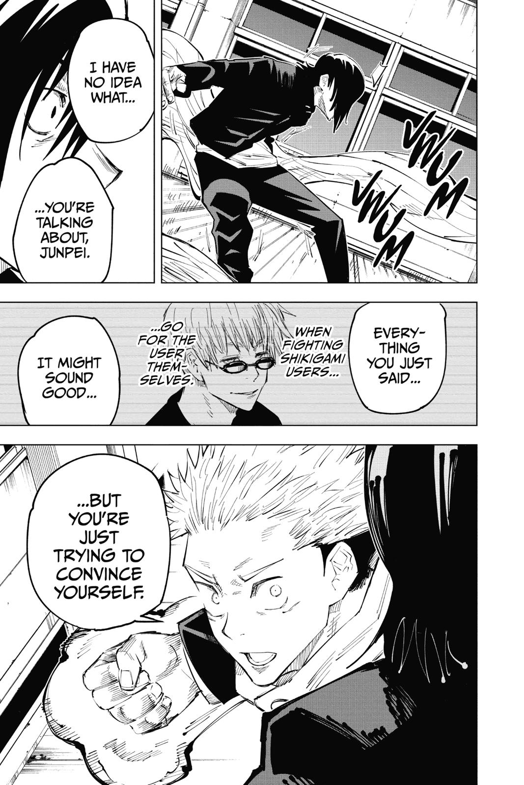 Jujutsu Kaisen Manga Chapter 26 page 18 - To You Someday scene