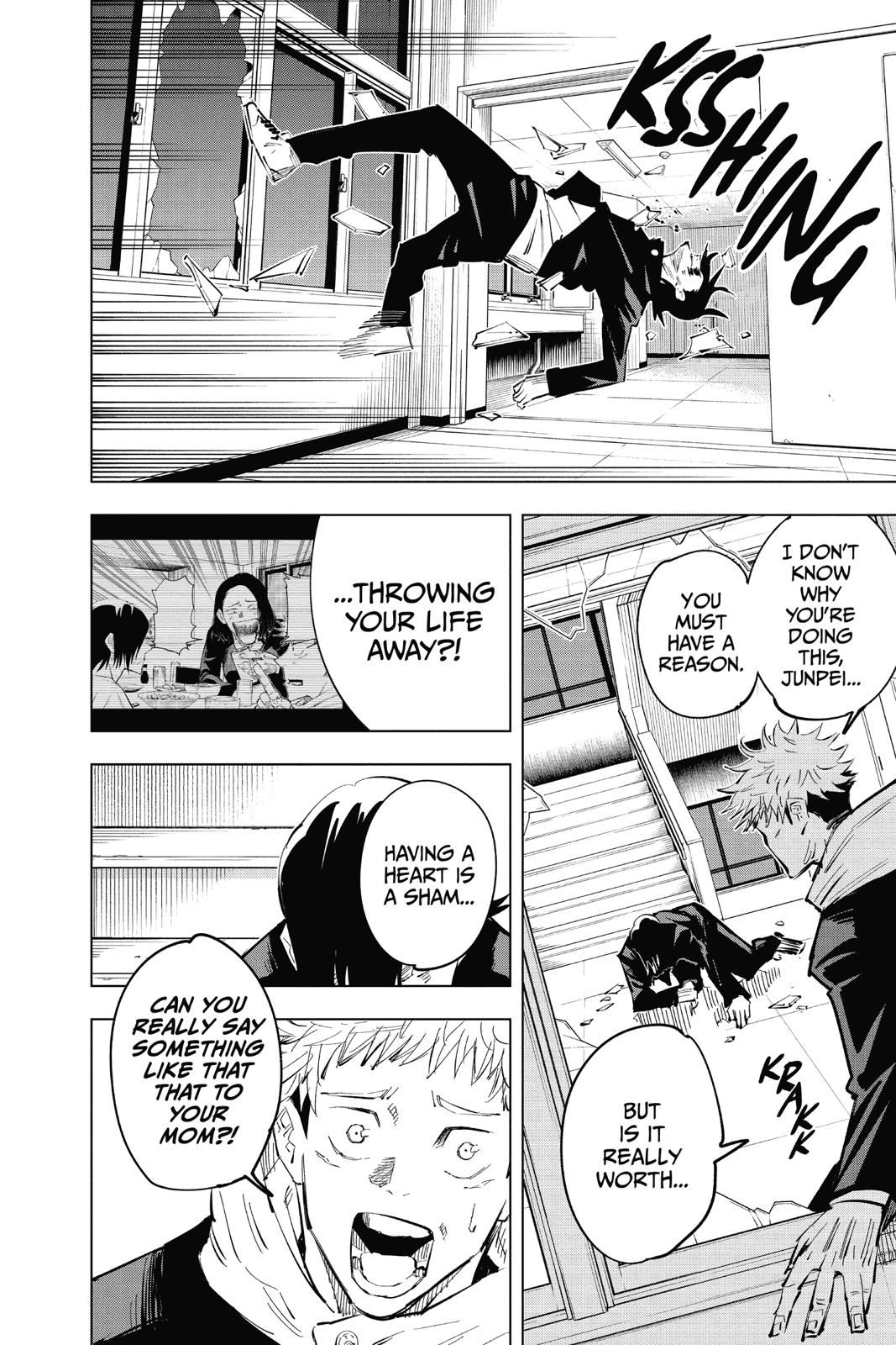 Jujutsu Kaisen Manga Chapter 26 page 19 - To You Someday scene