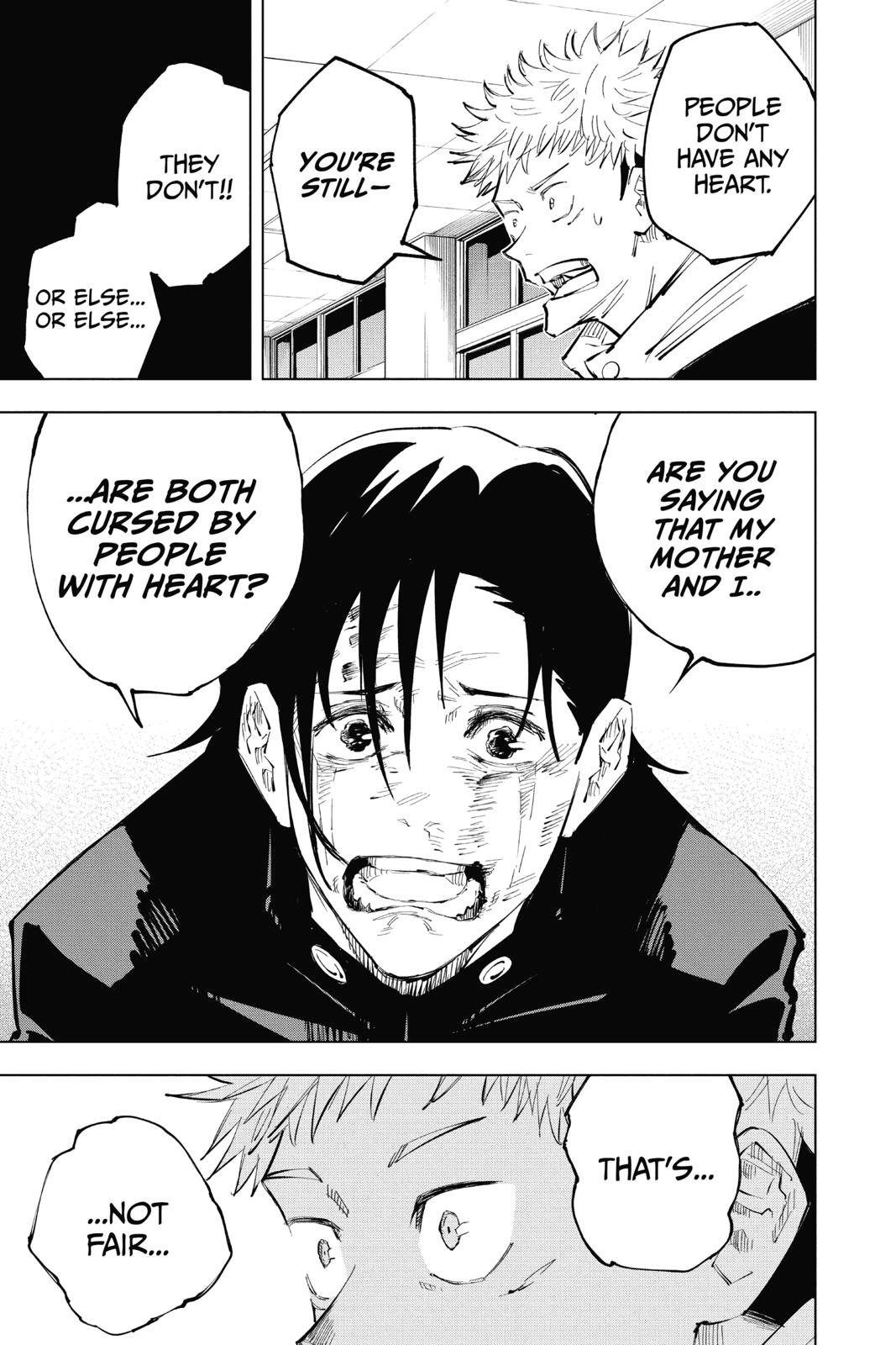 Jujutsu Kaisen Manga Chapter 26 page 20 - To You Someday scene
