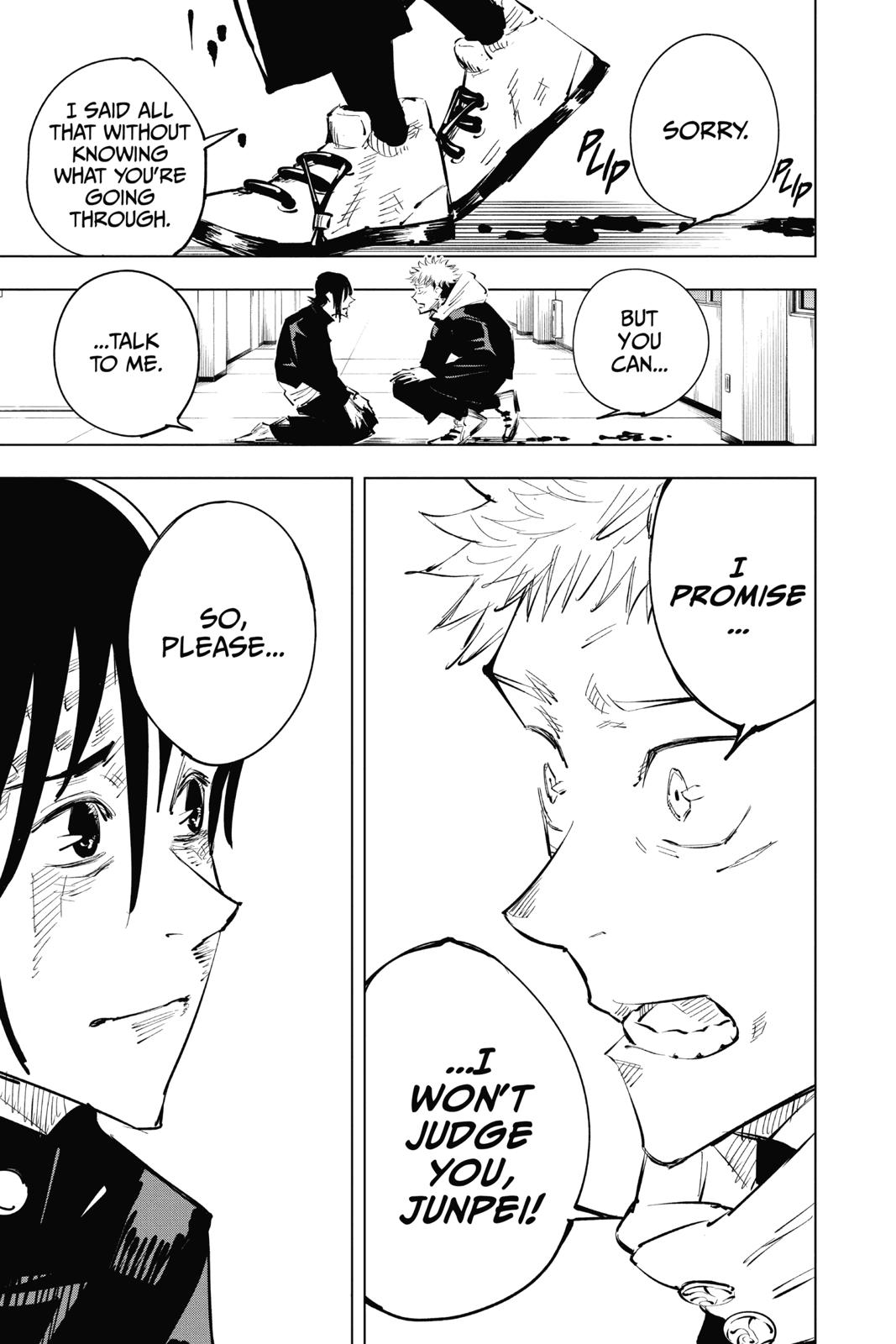 Jujutsu Kaisen Manga Chapter 26 page 22 - To You Someday scene