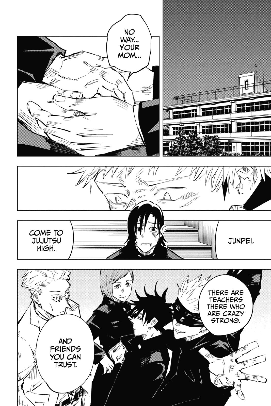 Jujutsu Kaisen Manga Chapter 26 page 23 - To You Someday scene