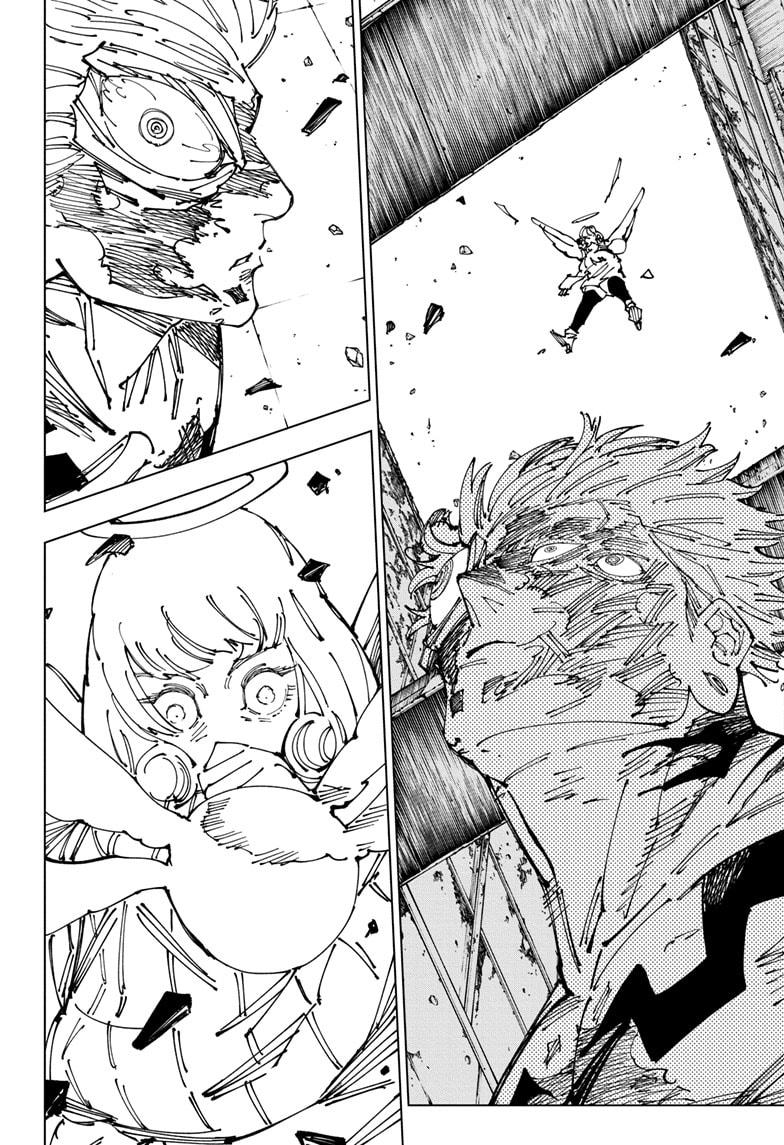 Jujutsu Kaisen Manga Chapter 263 page 16 - Inhuman Makyo Shinjuku Showdown, Part 35 scene