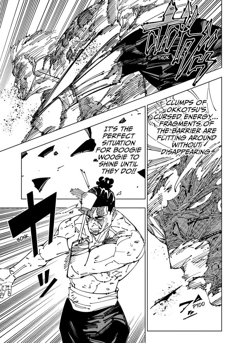 Jujutsu Kaisen Manga Chapter 263 page 7 - Inhuman Makyo Shinjuku Showdown, Part 35 scene