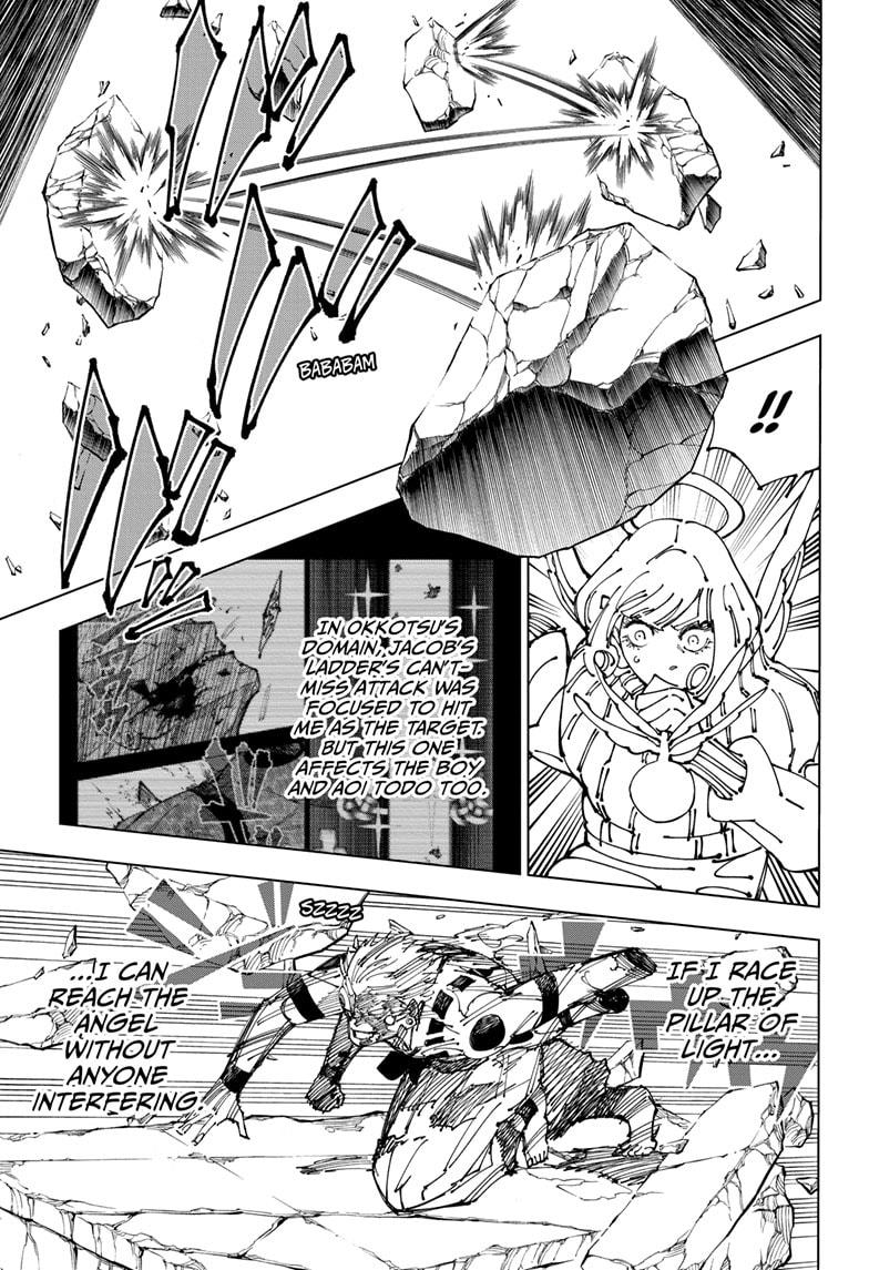 Jujutsu Kaisen Manga Chapter 264 page 3 - Inhuman Makyo Shinjuku Showdown, Part 36 scene