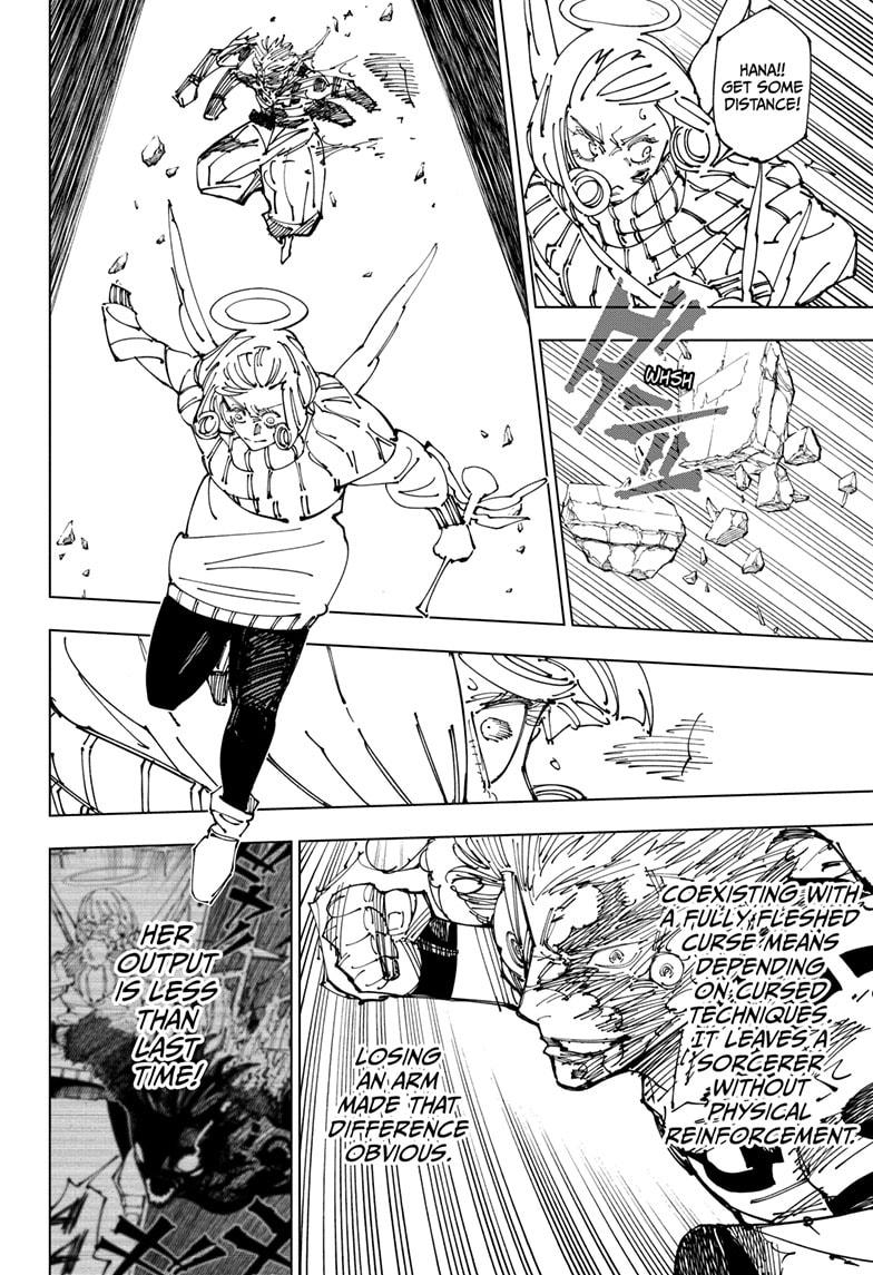 Jujutsu Kaisen Manga Chapter 264 page 4 - Inhuman Makyo Shinjuku Showdown, Part 36 scene
