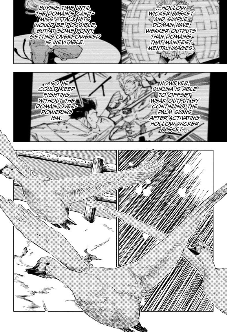 Jujutsu Kaisen Manga Chapter 266 page 6 - Inhuman Makyo Shinjuku Showdown, Part 37 scene