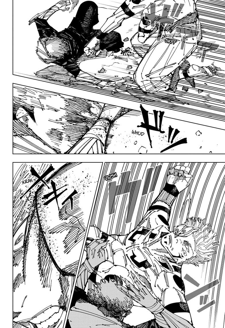 Jujutsu Kaisen Manga Chapter 266 page 8 - Inhuman Makyo Shinjuku Showdown, Part 37 scene