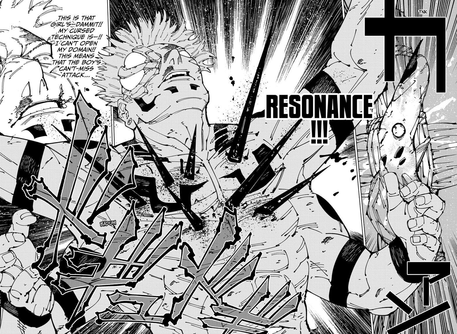 Jujutsu Kaisen Manga Chapter 267 page 12 - Inhuman Makyo Shinjuku Showdown, Part 38 scene