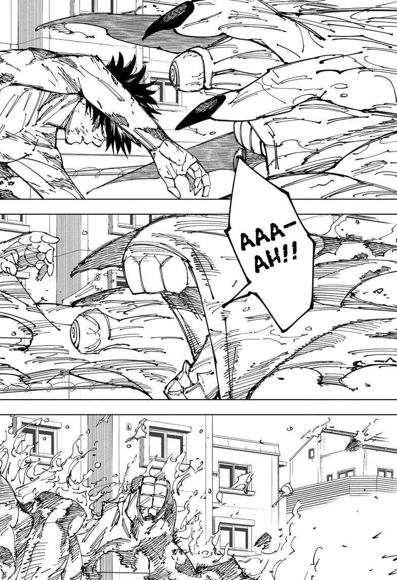 Jujutsu Kaisen Manga Chapter 268 page 4 - Settling Matters scene