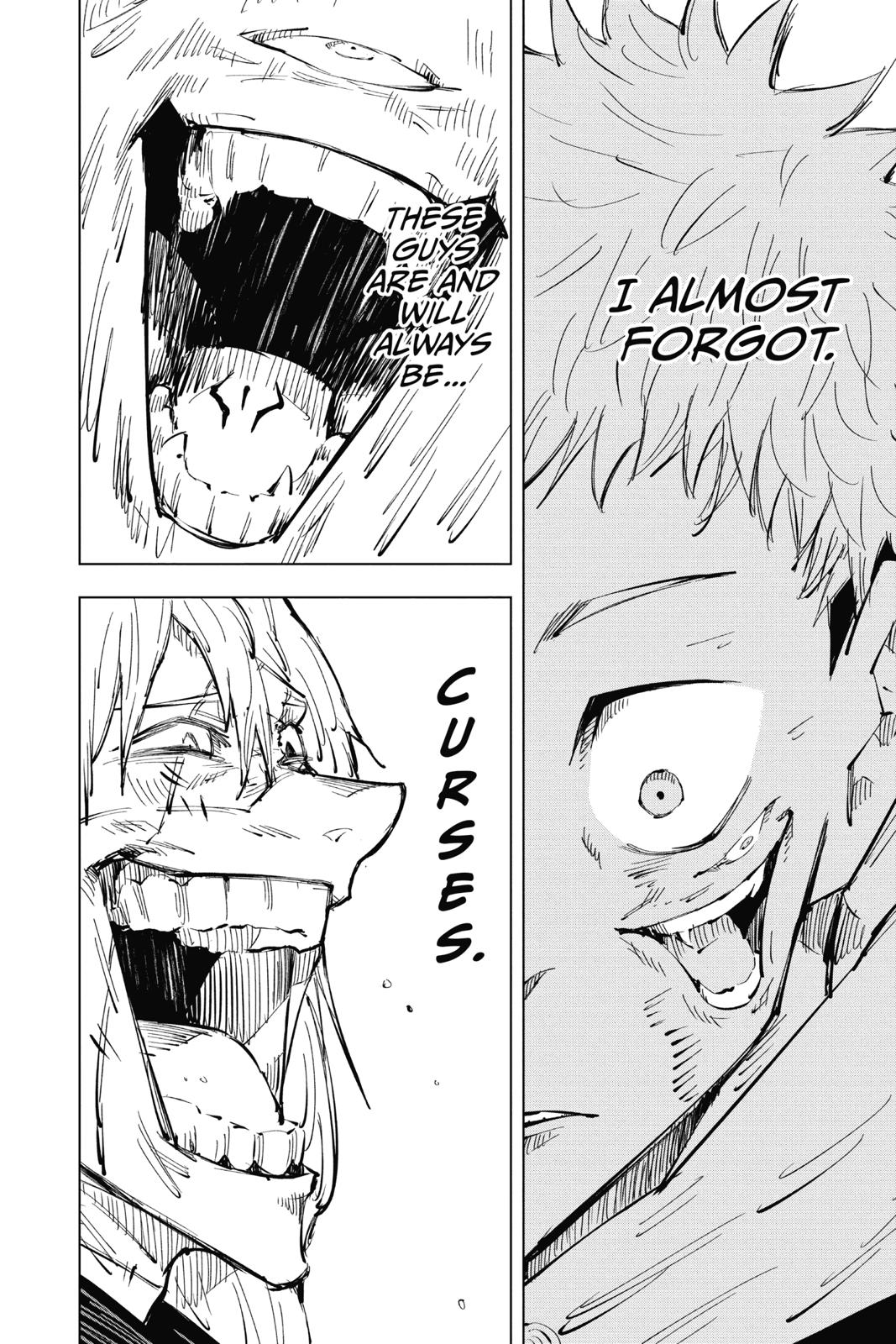 Jujutsu Kaisen Manga Chapter 27 page 13 - What If scene