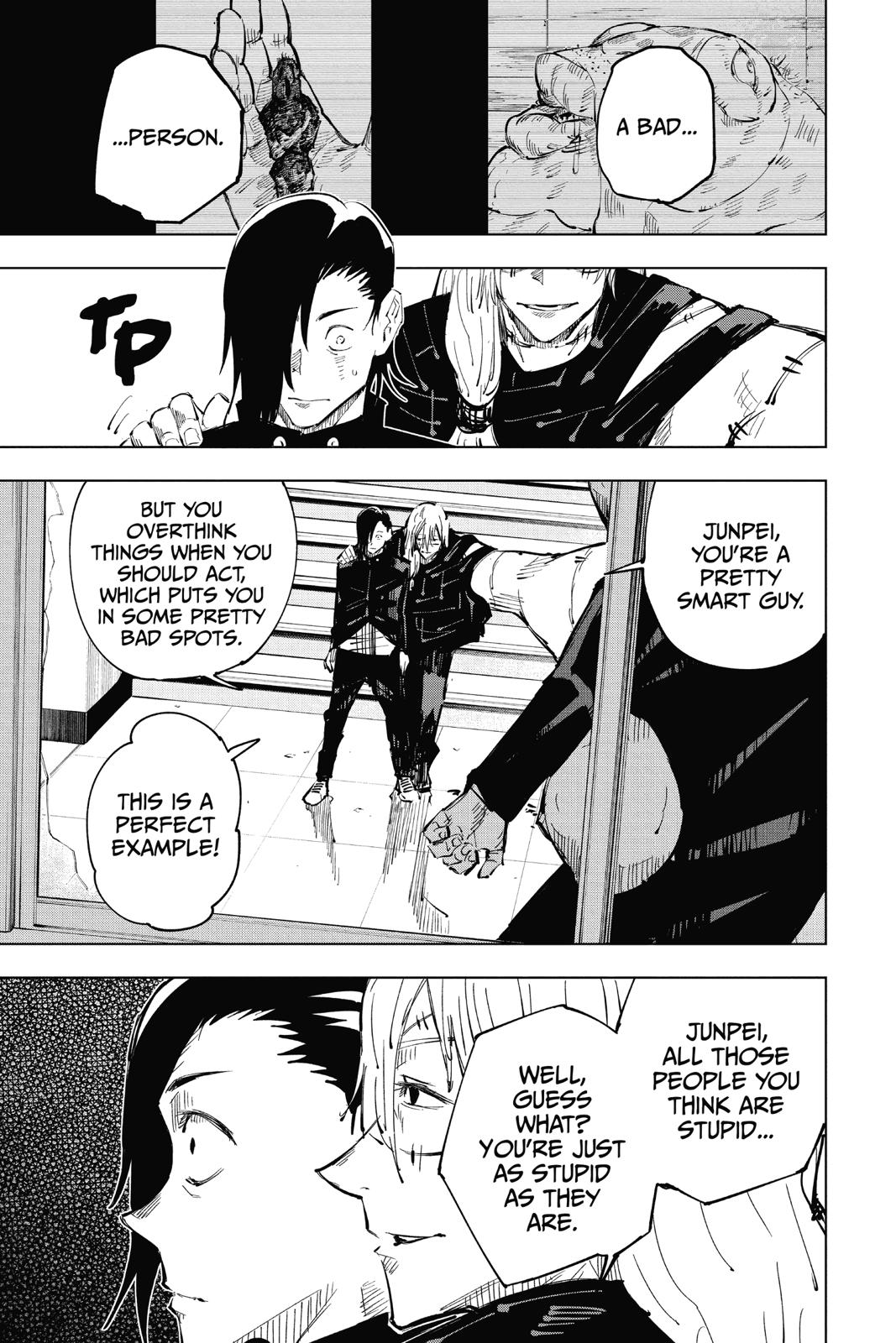 Jujutsu Kaisen Manga Chapter 27 page 5 - What If scene
