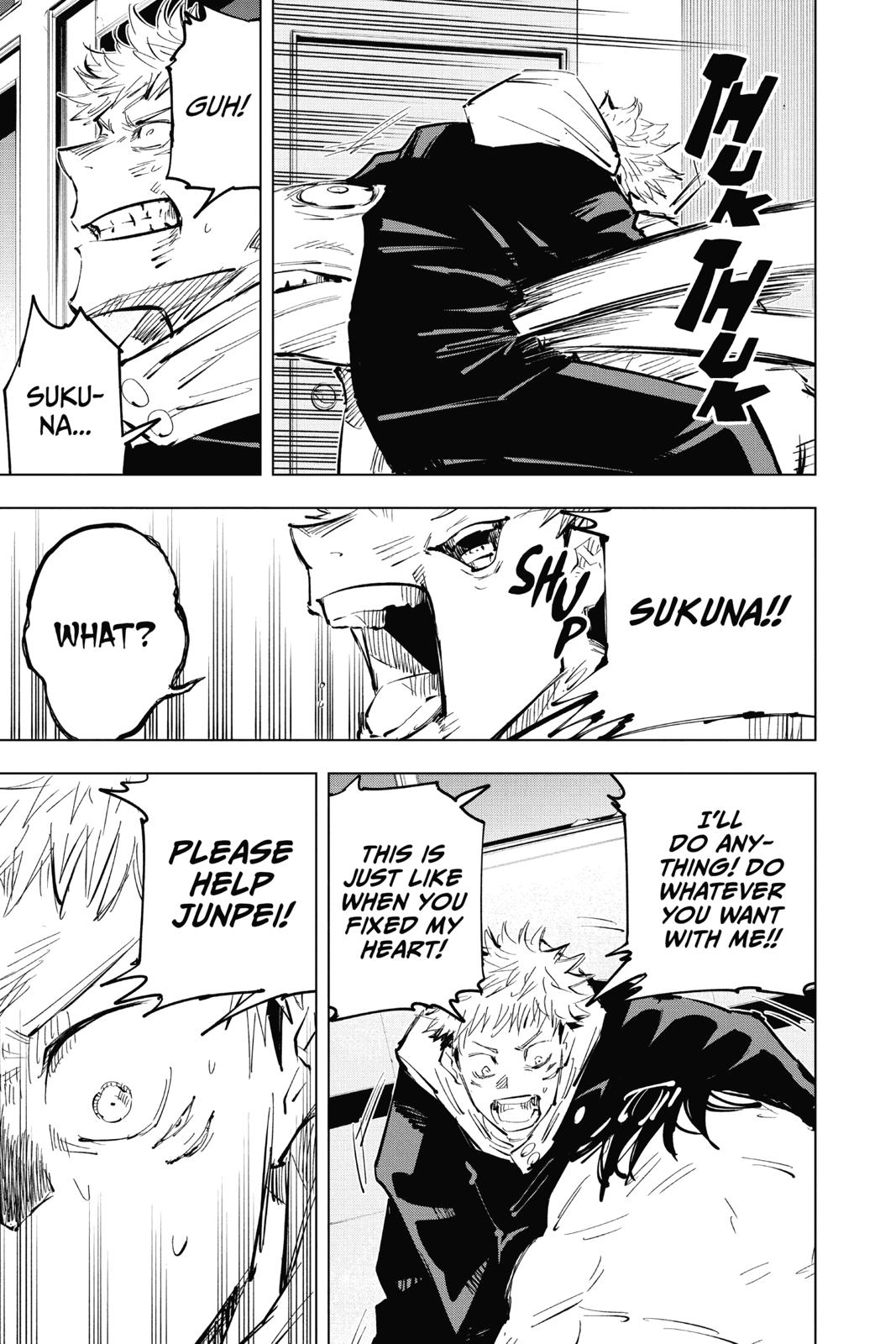 Jujutsu Kaisen Manga Chapter 27 page 9 - What If scene