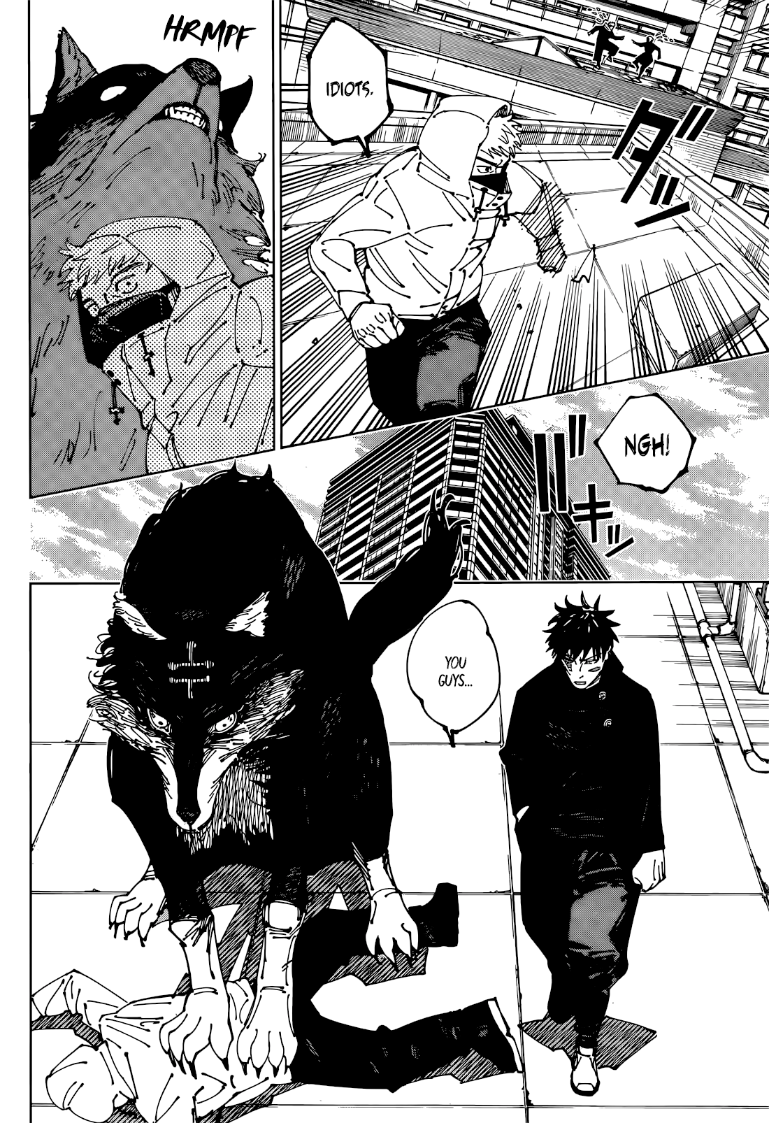 Jujutsu Kaisen Manga Chapter 271 page 10 - From Now On [END] scene