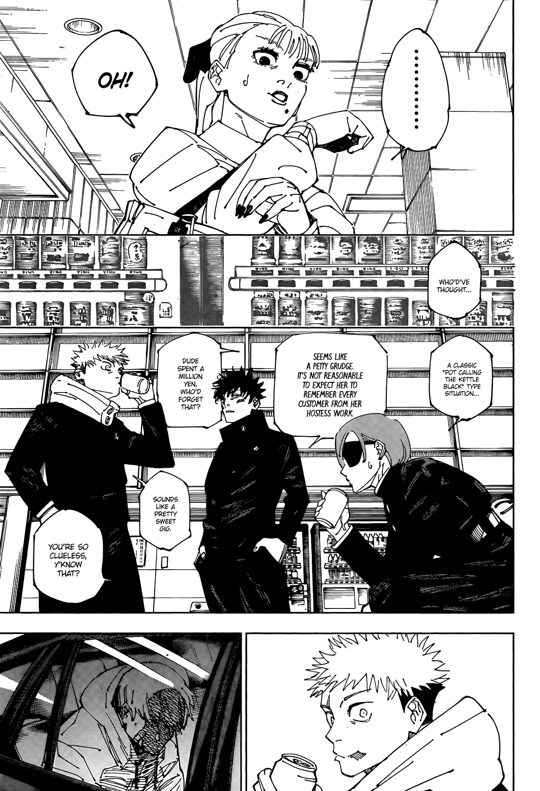 Jujutsu Kaisen Manga Chapter 271 page 13 - From Now On [END] scene