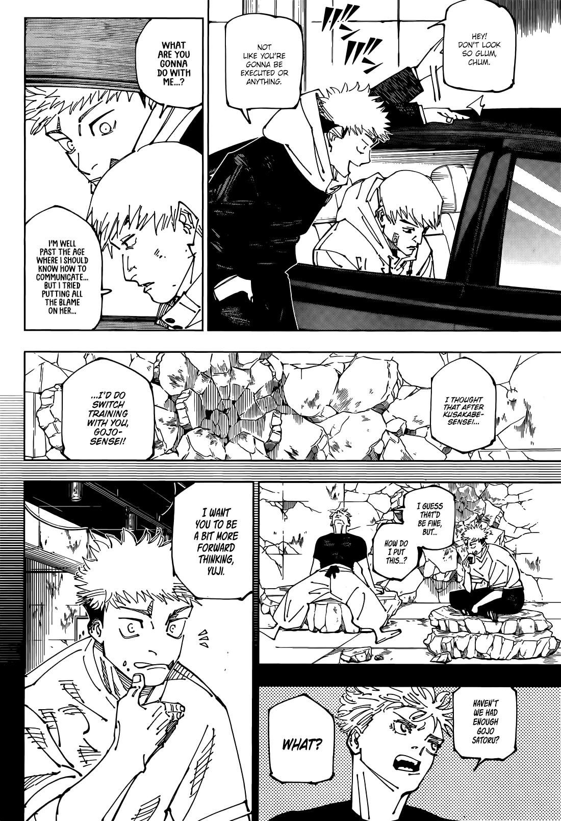 Jujutsu Kaisen Manga Chapter 271 page 14 - From Now On [END] scene
