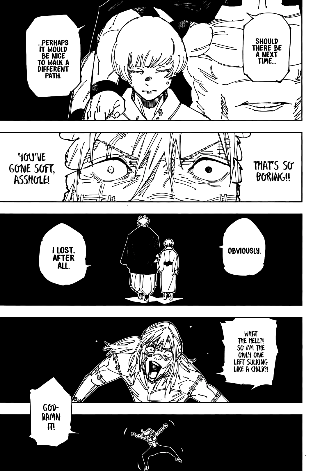 Jujutsu Kaisen Manga Chapter 271 page 19 - From Now On [END] scene