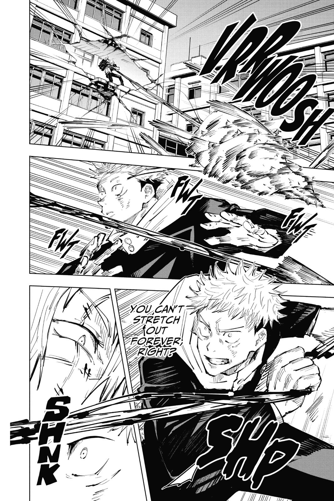 Jujutsu Kaisen Manga Chapter 28 page 10 - I'm Gonna Kill You! scene