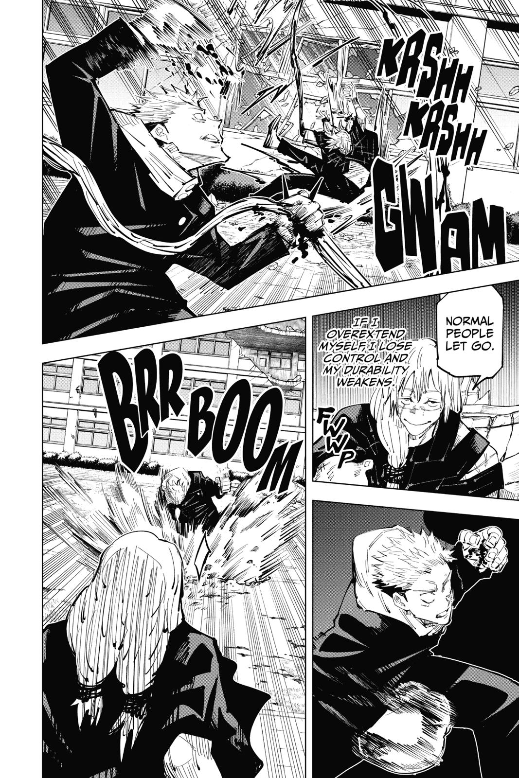 Jujutsu Kaisen Manga Chapter 28 page 12 - I'm Gonna Kill You! scene