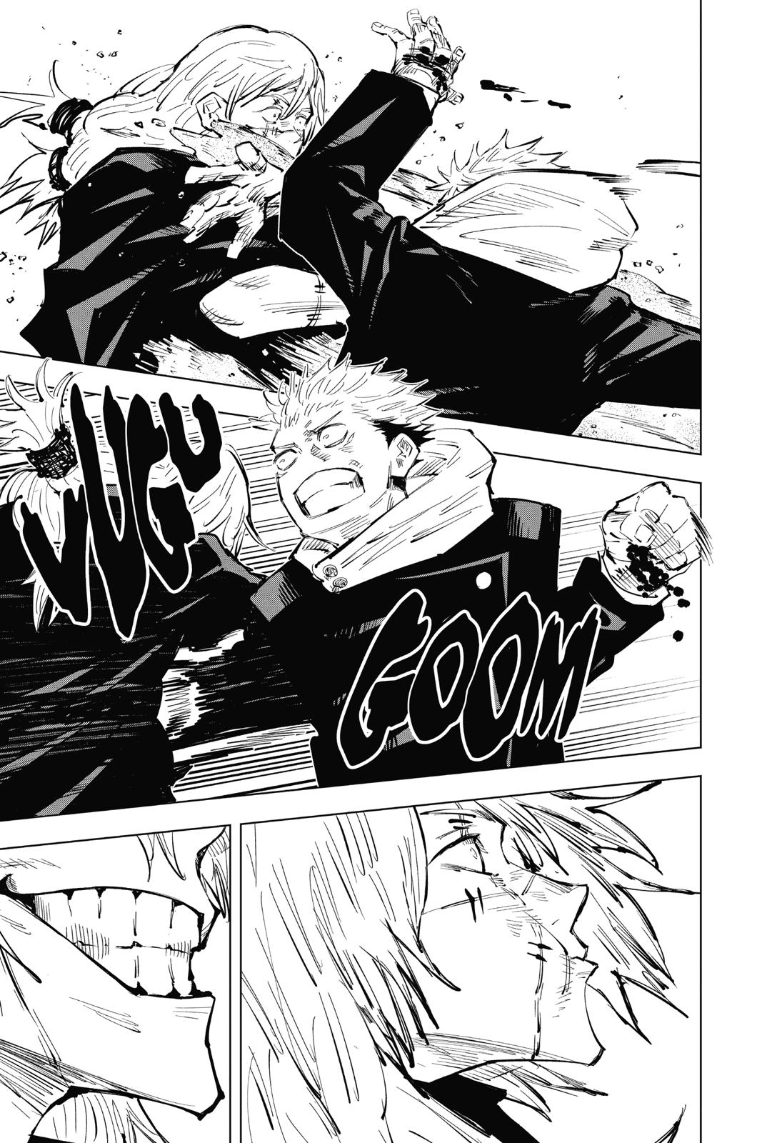 Jujutsu Kaisen Manga Chapter 28 page 13 - I'm Gonna Kill You! scene