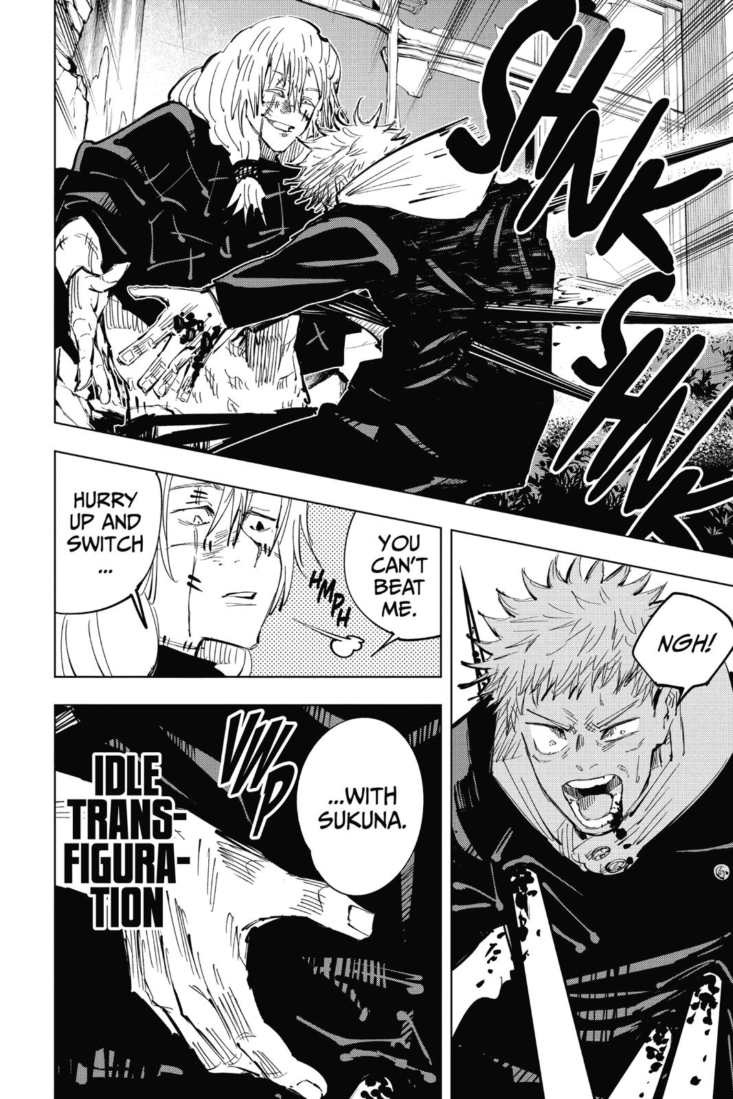 Jujutsu Kaisen Manga Chapter 28 page 14 - I'm Gonna Kill You! scene