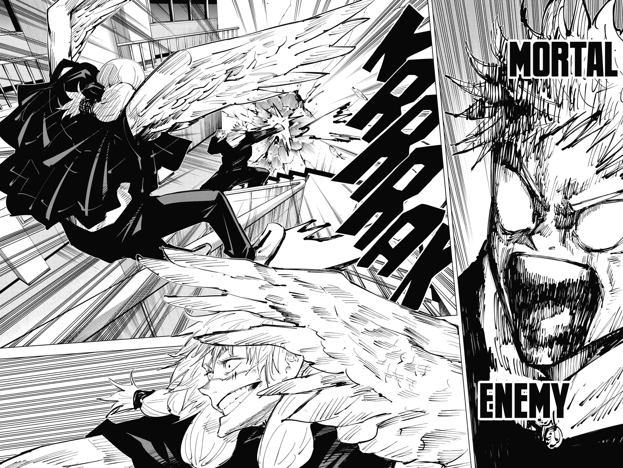 Jujutsu Kaisen Manga Chapter 28 page 5 - I'm Gonna Kill You! scene