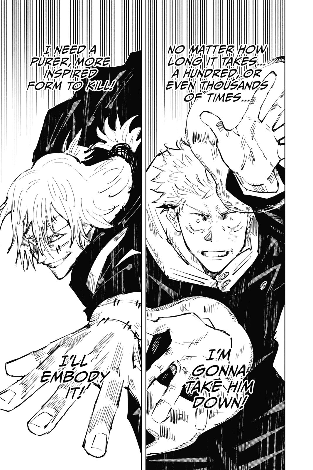 Jujutsu Kaisen Manga Chapter 28 page 7 - I'm Gonna Kill You! scene