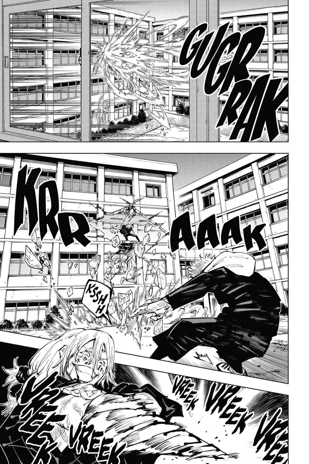 Jujutsu Kaisen Manga Chapter 28 page 9 - I'm Gonna Kill You! scene