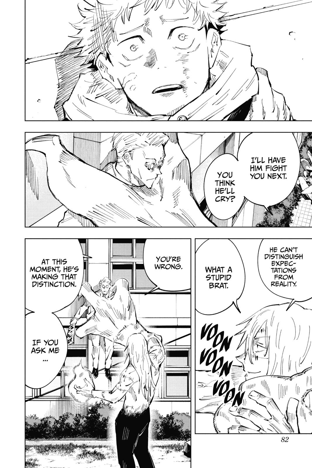 Jujutsu Kaisen Manga Chapter 29 page 12 - Growth scene