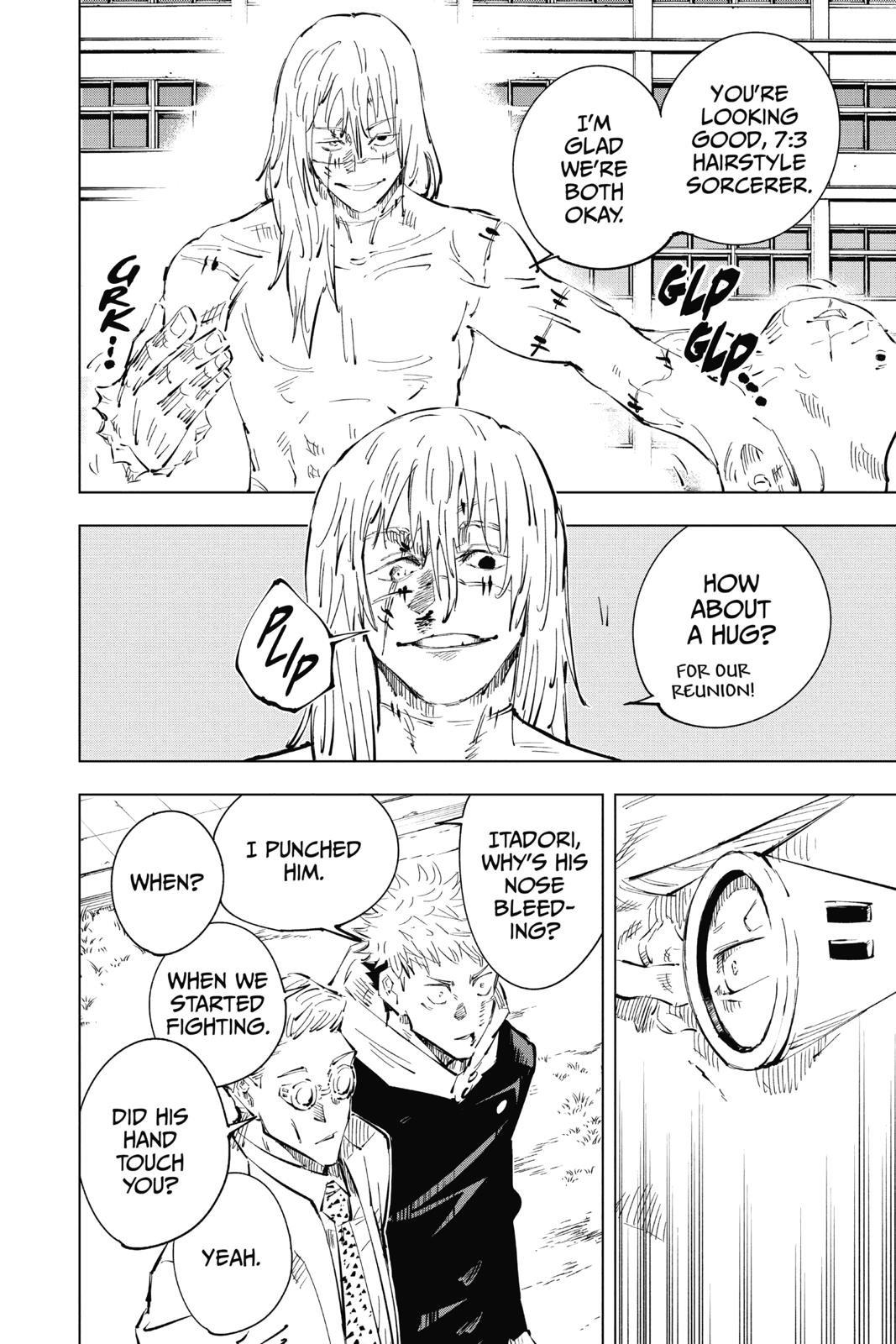 Jujutsu Kaisen Manga Chapter 29 page 2 - Growth scene