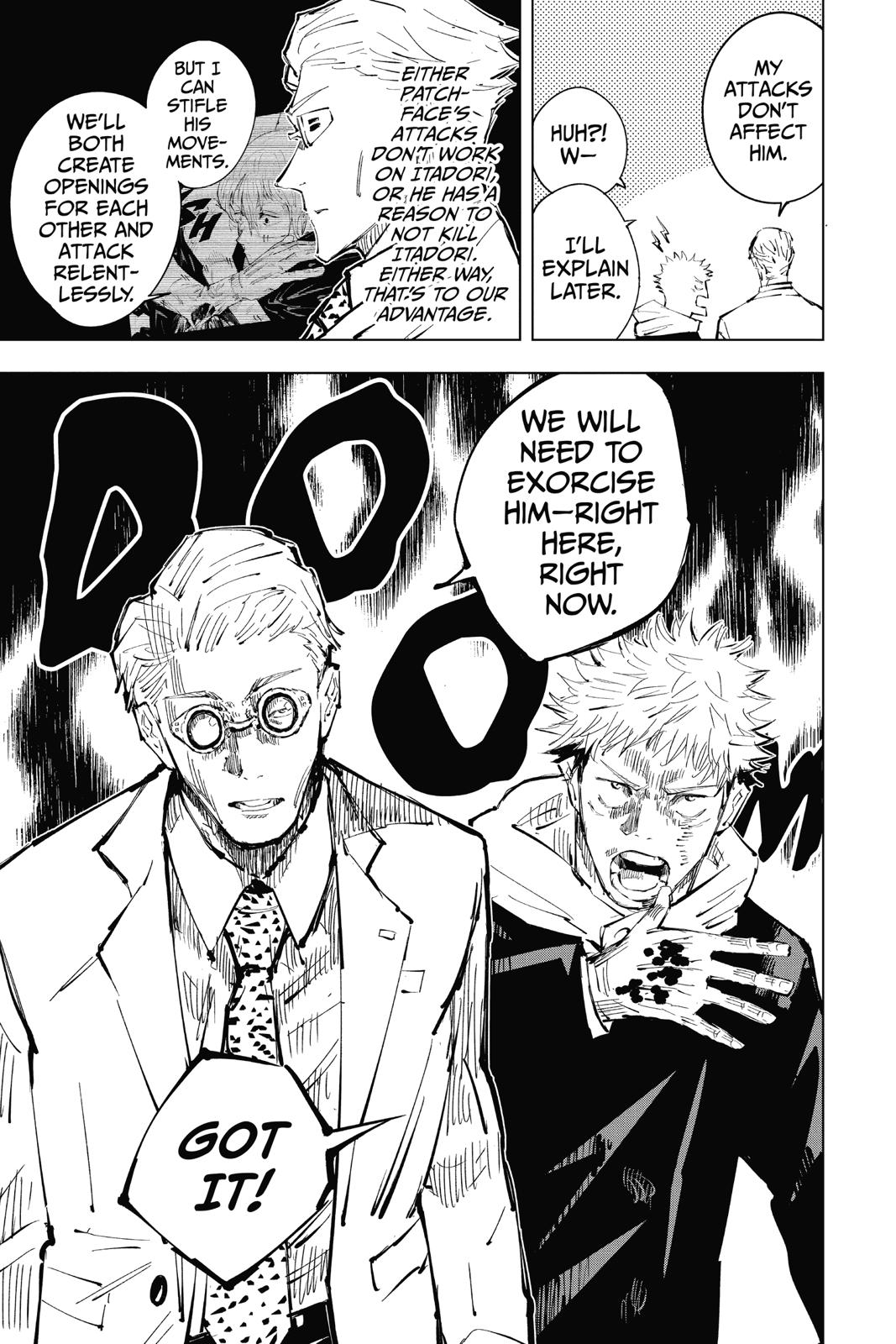 Jujutsu Kaisen Manga Chapter 29 page 3 - Growth scene