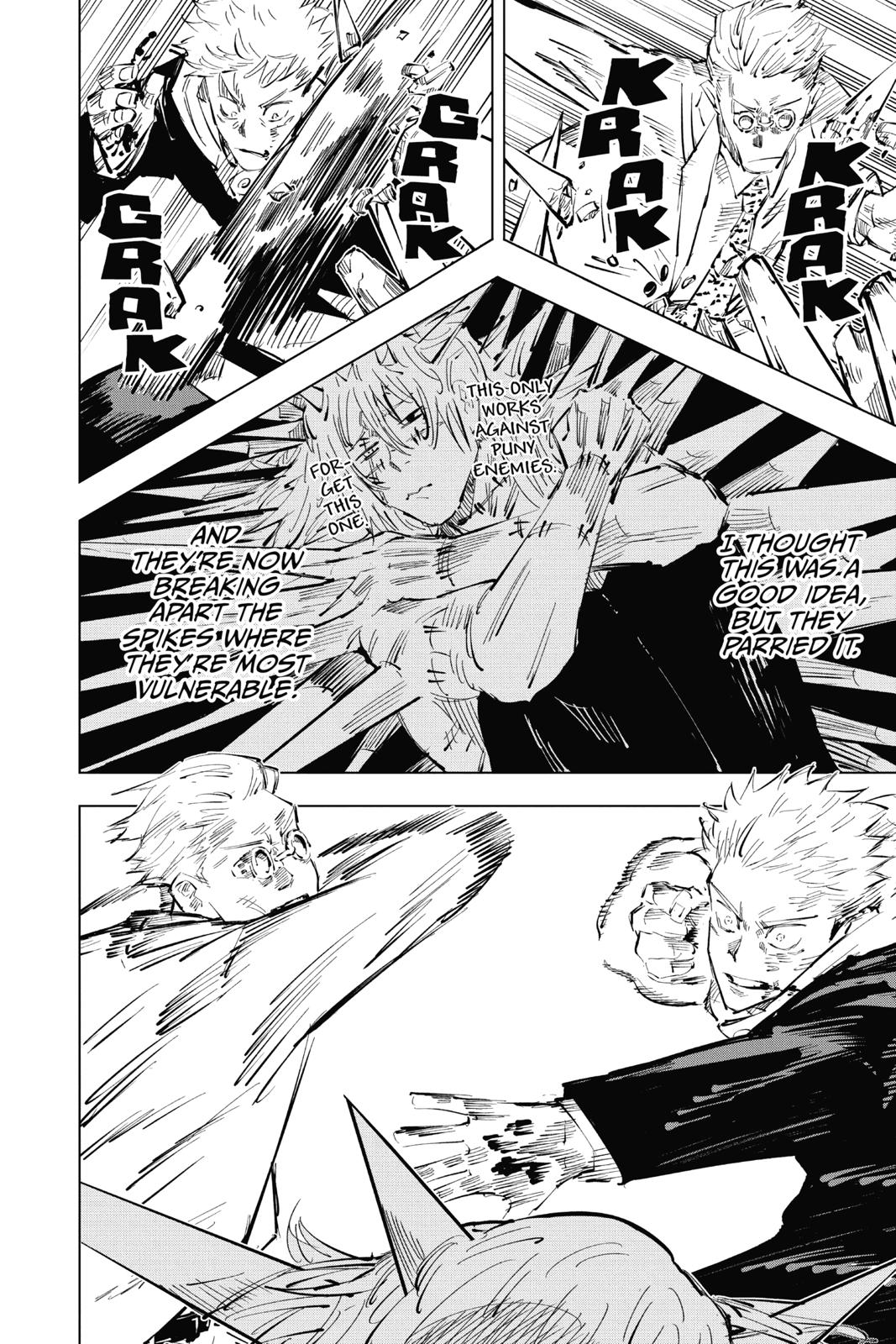 Jujutsu Kaisen Manga Chapter 29 page 6 - Growth scene