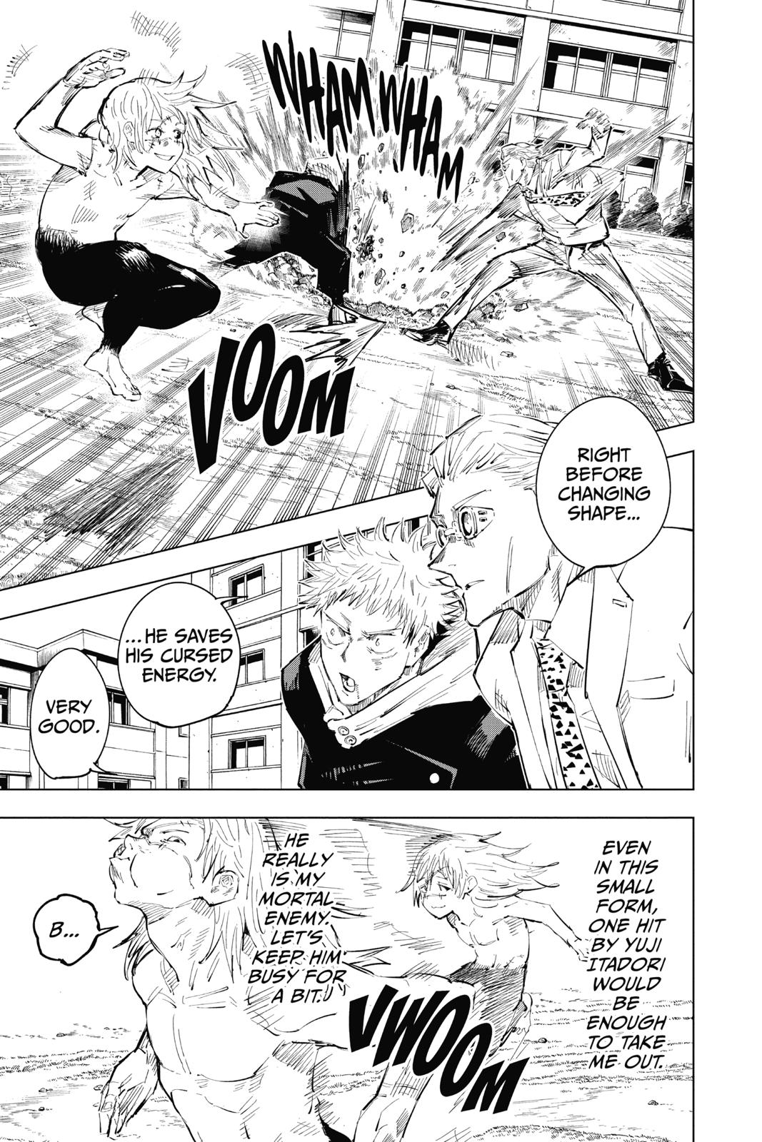 Jujutsu Kaisen Manga Chapter 29 page 7 - Growth scene