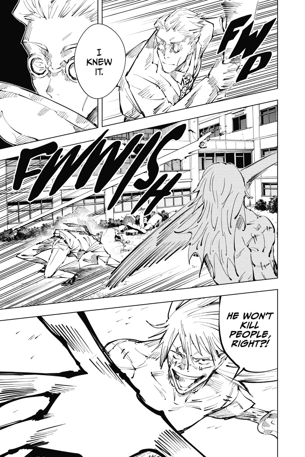 Jujutsu Kaisen Manga Chapter 29 page 9 - Growth scene