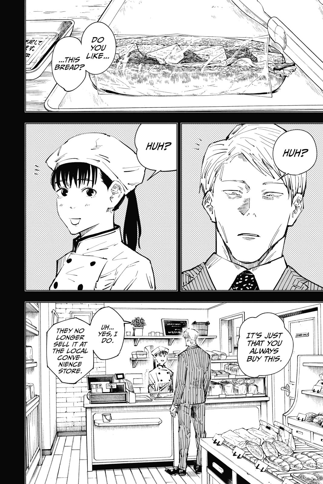 Jujutsu Kaisen Manga Chapter 30 page 4 - Selfishness scene