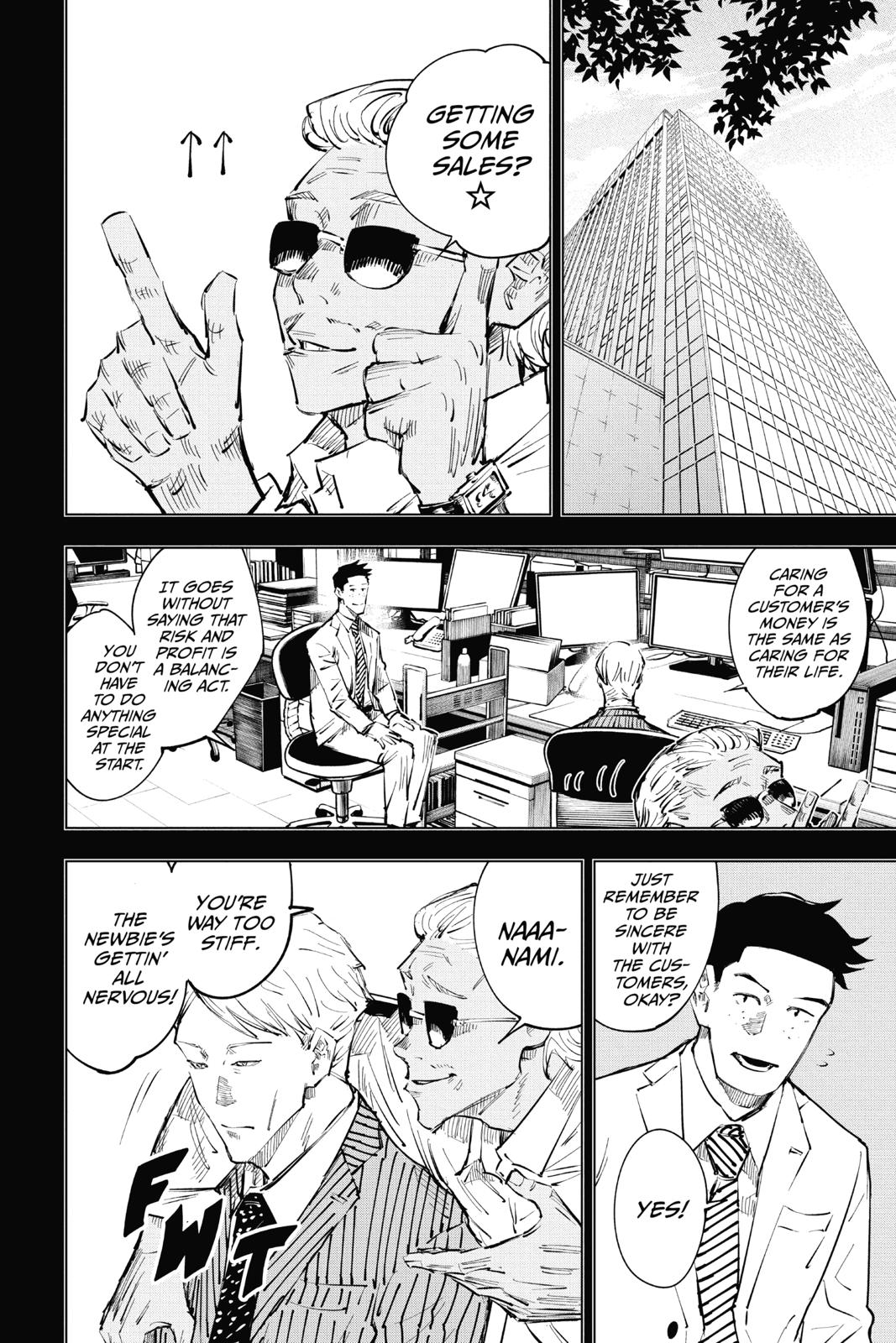 Jujutsu Kaisen Manga Chapter 30 page 6 - Selfishness scene