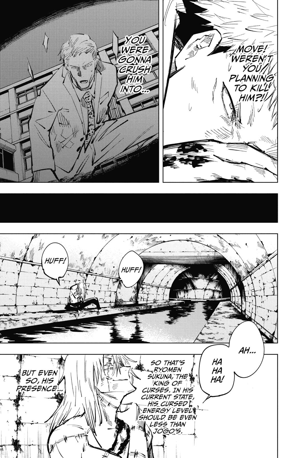 Jujutsu Kaisen Manga Chapter 31 page 10 - Tomorrow scene