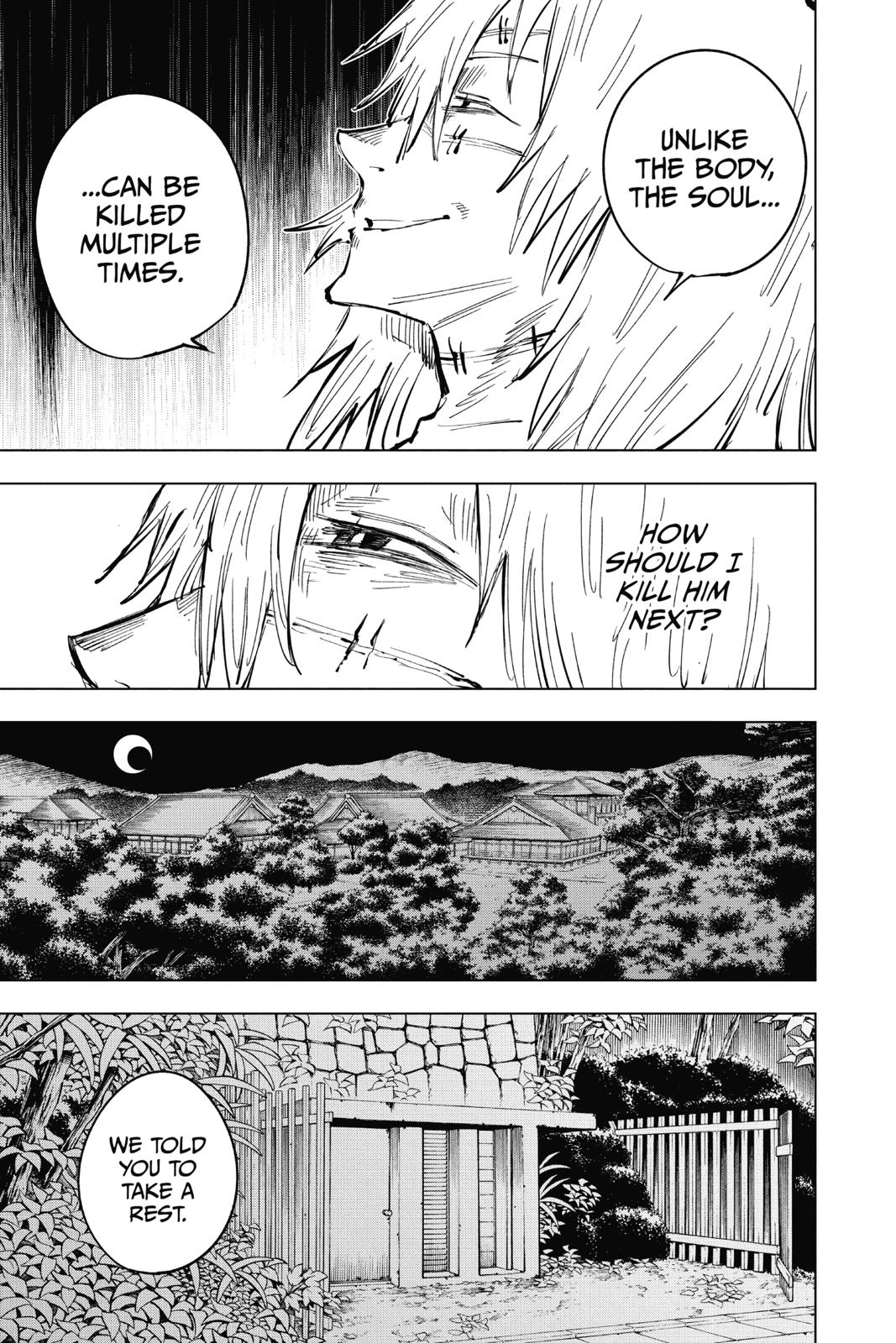 Jujutsu Kaisen Manga Chapter 31 page 12 - Tomorrow scene