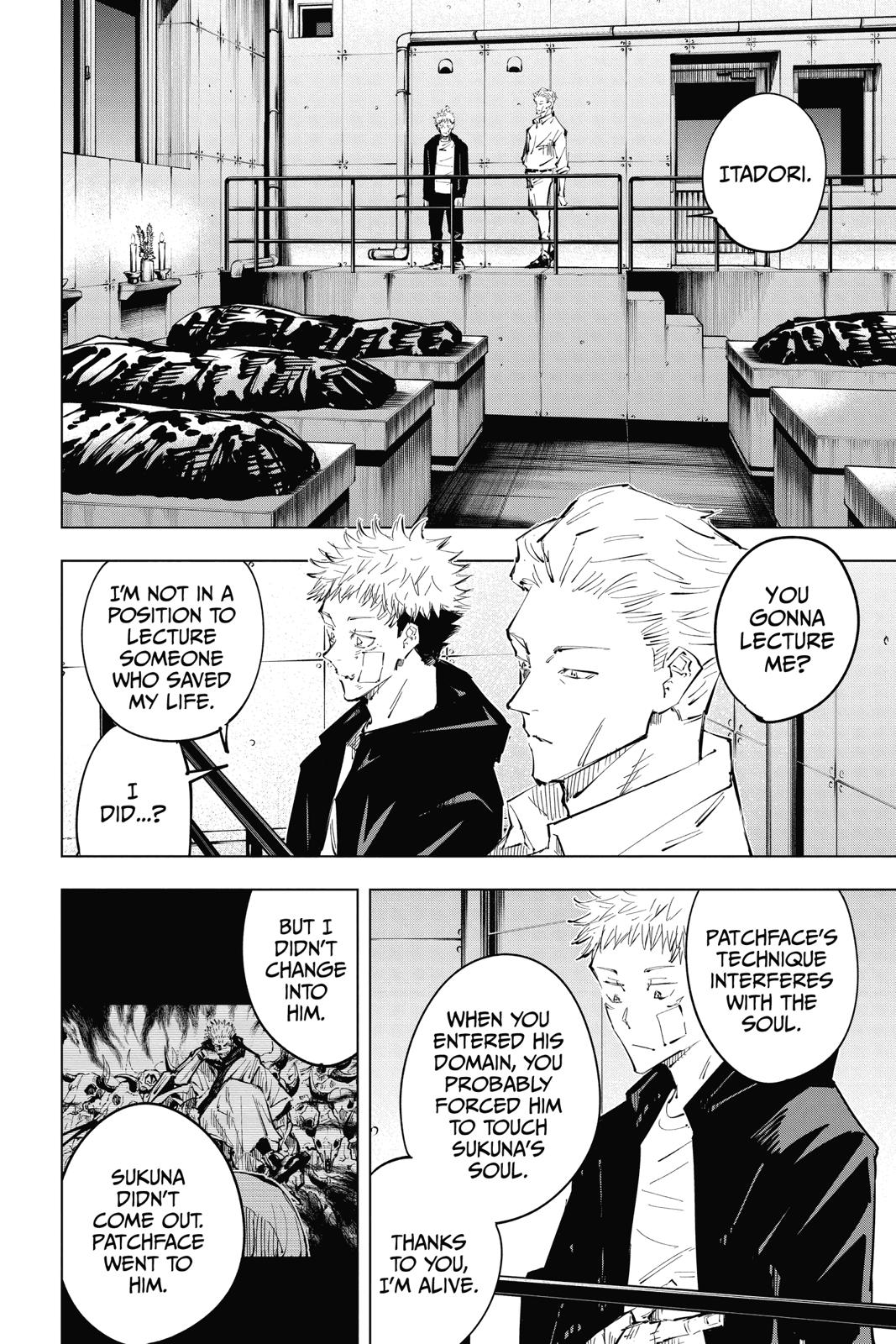 Jujutsu Kaisen Manga Chapter 31 page 13 - Tomorrow scene