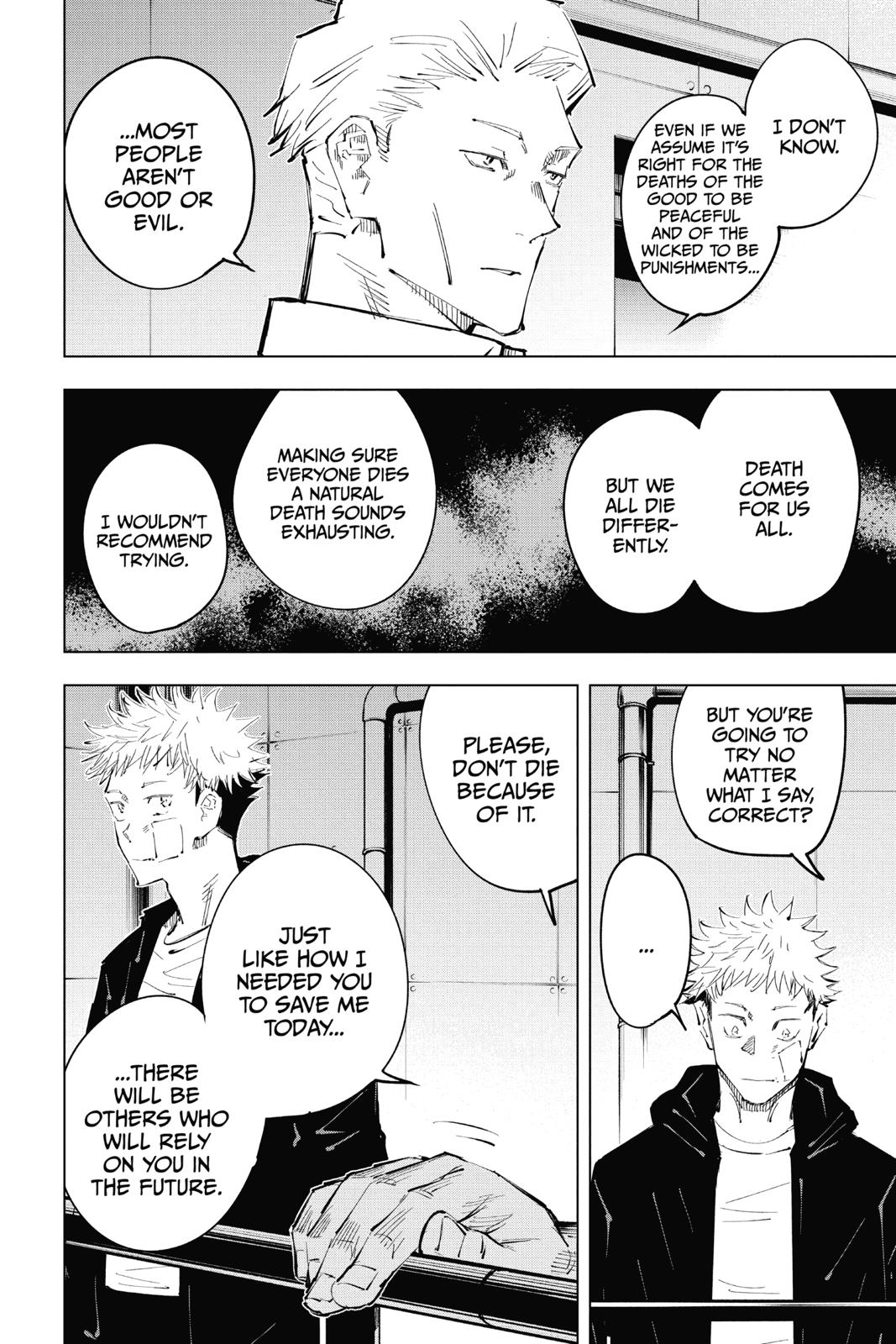 Jujutsu Kaisen Manga Chapter 31 page 15 - Tomorrow scene