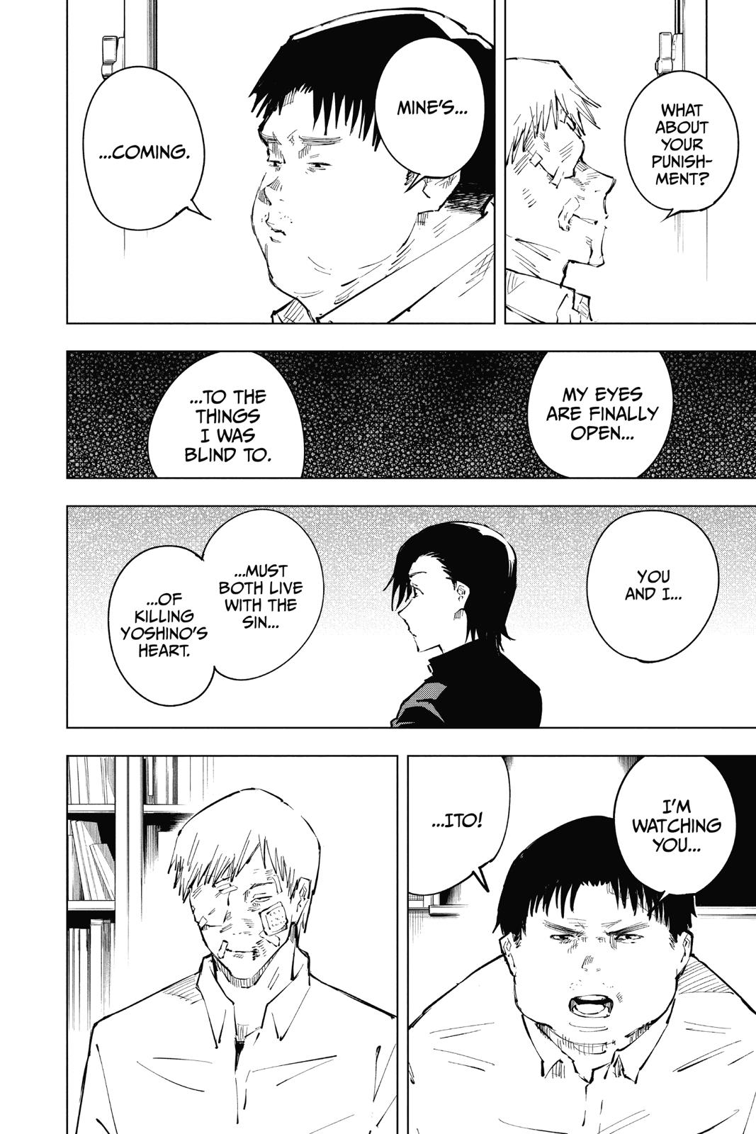 Jujutsu Kaisen Manga Chapter 31 page 19 - Tomorrow scene