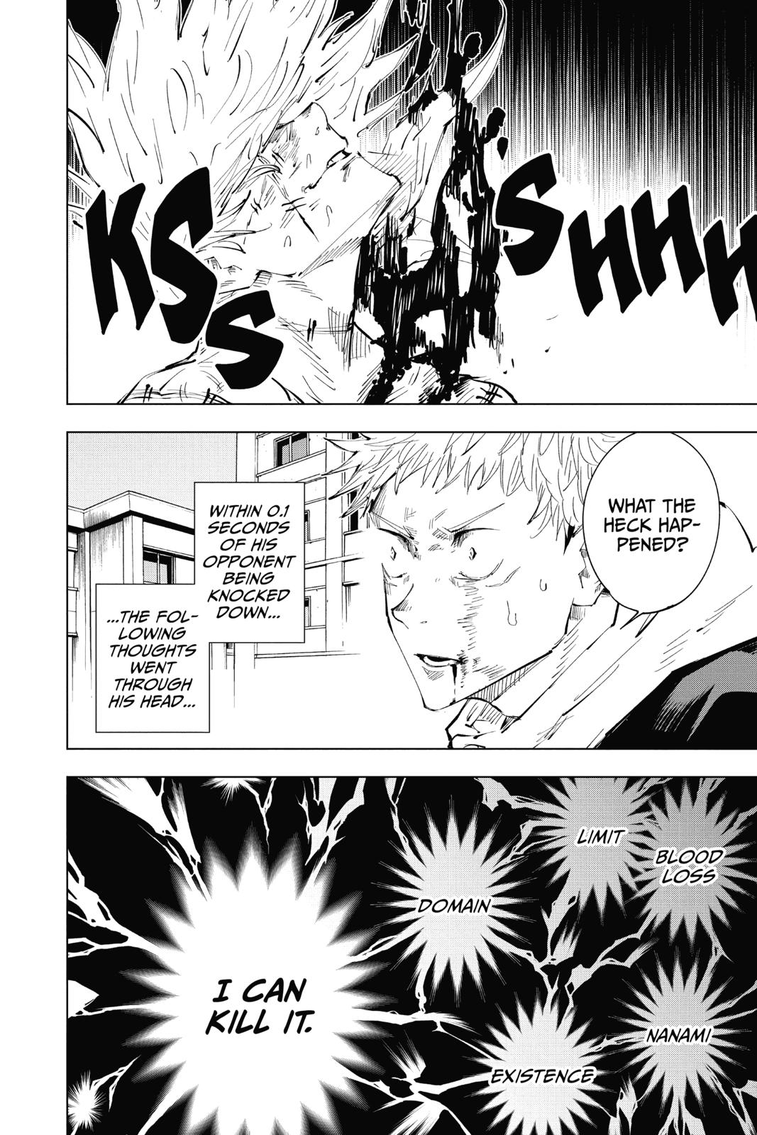 Jujutsu Kaisen Manga Chapter 31 page 2 - Tomorrow scene